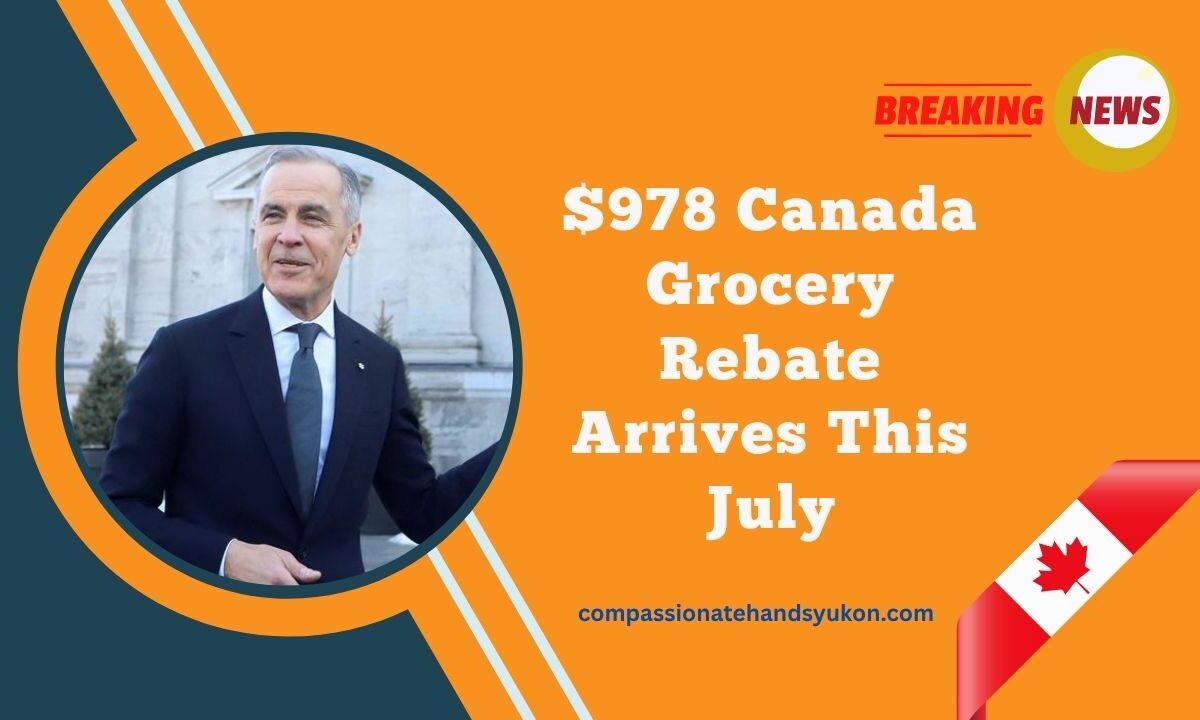 $978 Canada Grocery Rebate Arrives This July – Find Out Who Gets It