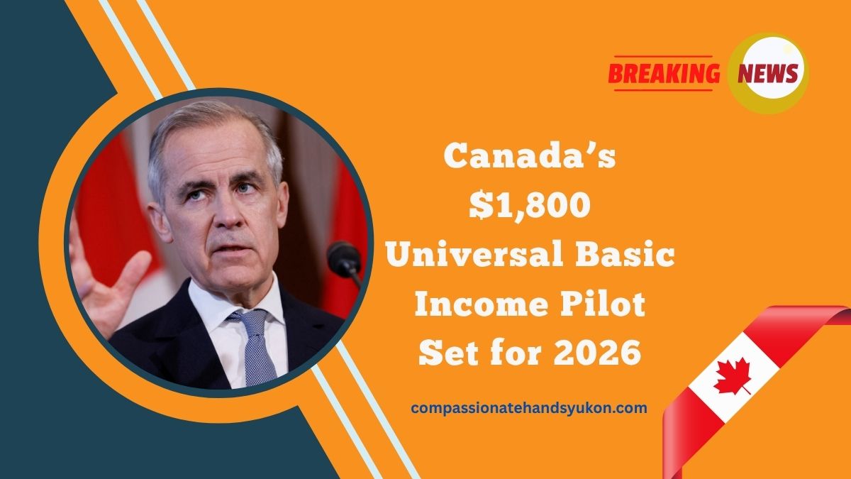 Canada’s $1,800 Universal Basic Income Pilot Set for 2026 – Eligibility, Monthly Payment, and Duration Explained
