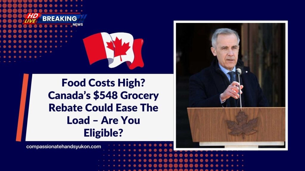 Food Costs High? Canada’s $548 Grocery Rebate Could Ease The Load – Are You Eligible?