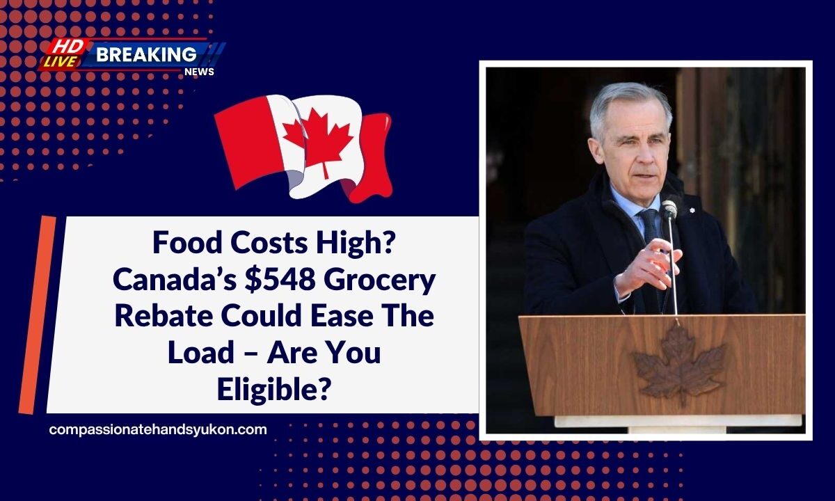 Food Costs High? Canada’s $548 Grocery Rebate Could Ease The Load – Are You Eligible?