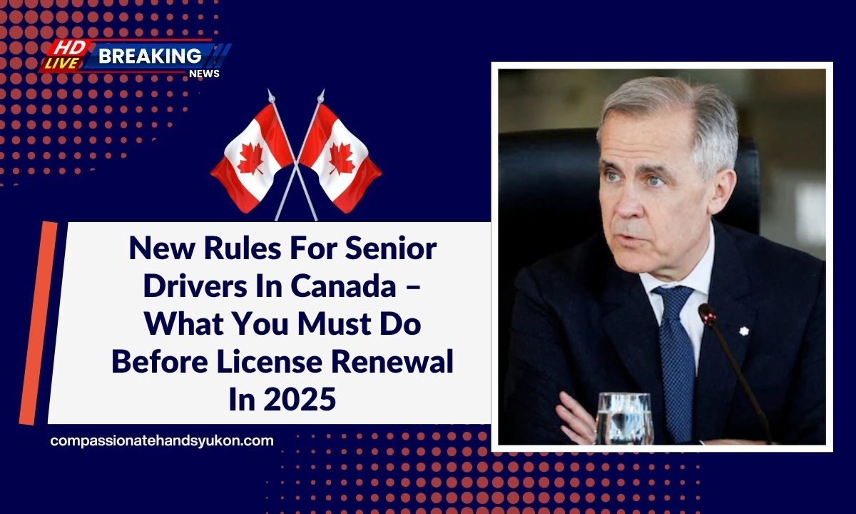New Rules For Senior Drivers In Canada – What You Must Do Before License Renewal In 2025